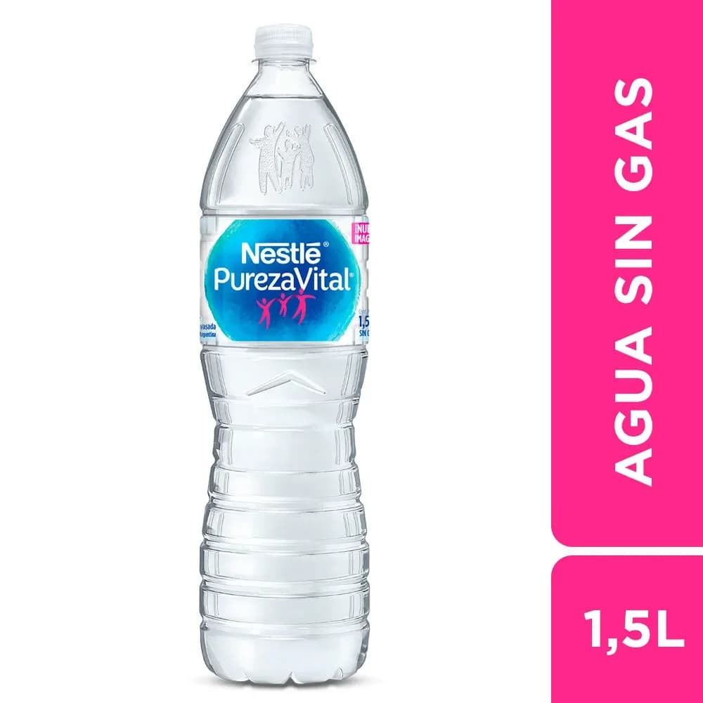 Agua Mineral Sin Gas Nestlé 1,5 lts