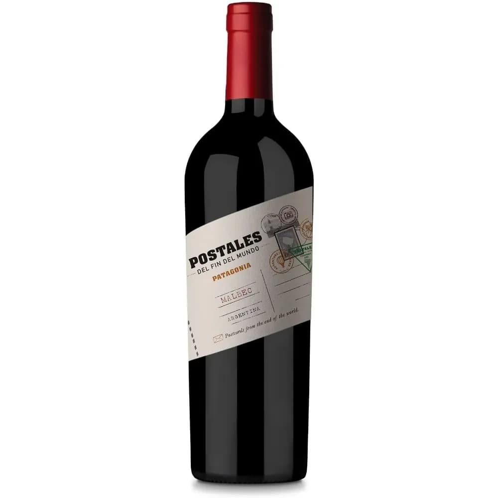 Vino Tinto Postales Malbec 750 cc