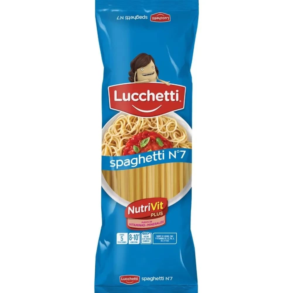 Fideos Lucchetti N7 Spaghetti 500g