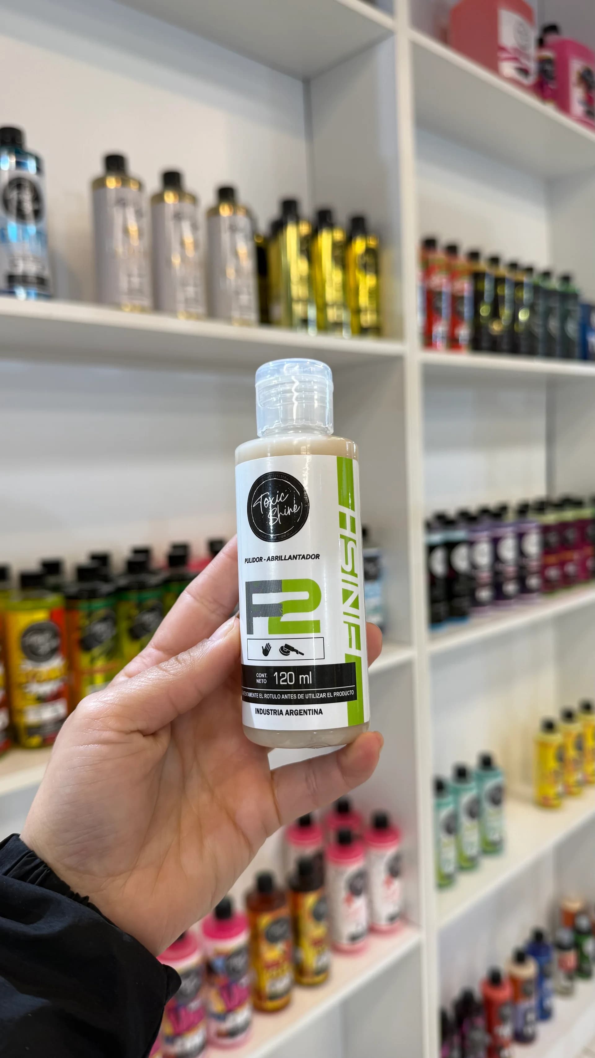 MINI FINISH P2 TOXIC SHINE 125ML