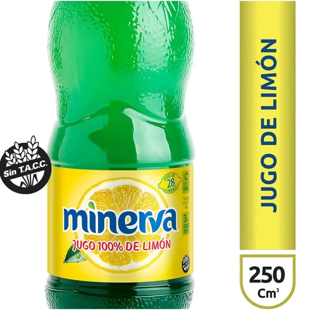 Jugo de limón Minerva 250 cc