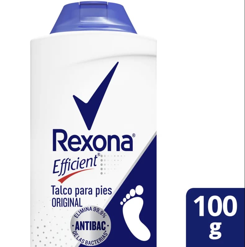 Rexona Efficient Original Desodorante Para Pies Talco 100Gr