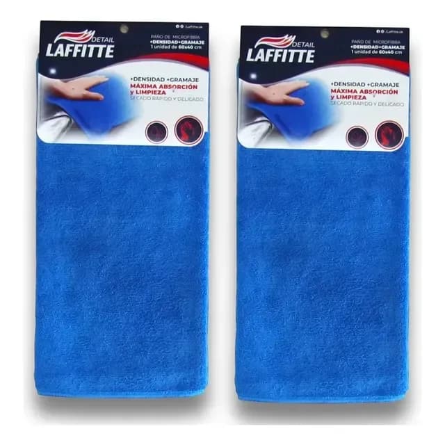 MICROFIBRA 60X40 LAFFITTE AZUL