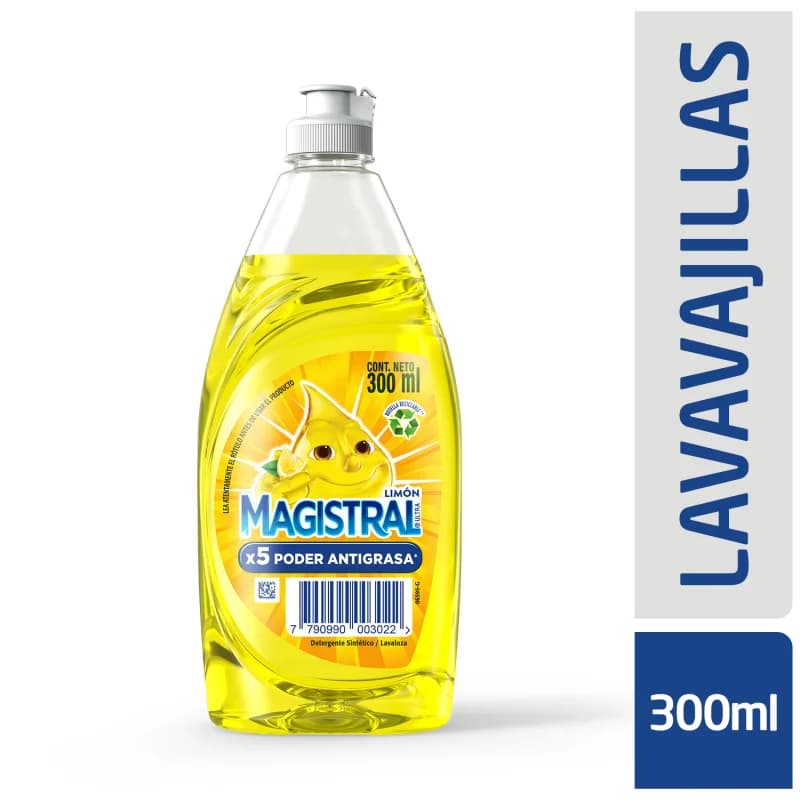 Detergente Magistral Ultra Limón 300Ml