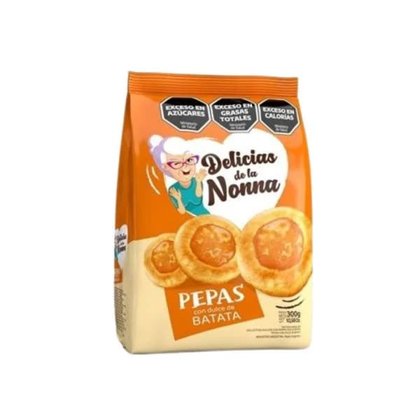 Galletitas Delicias de la Nonna Pepas con batata 300g