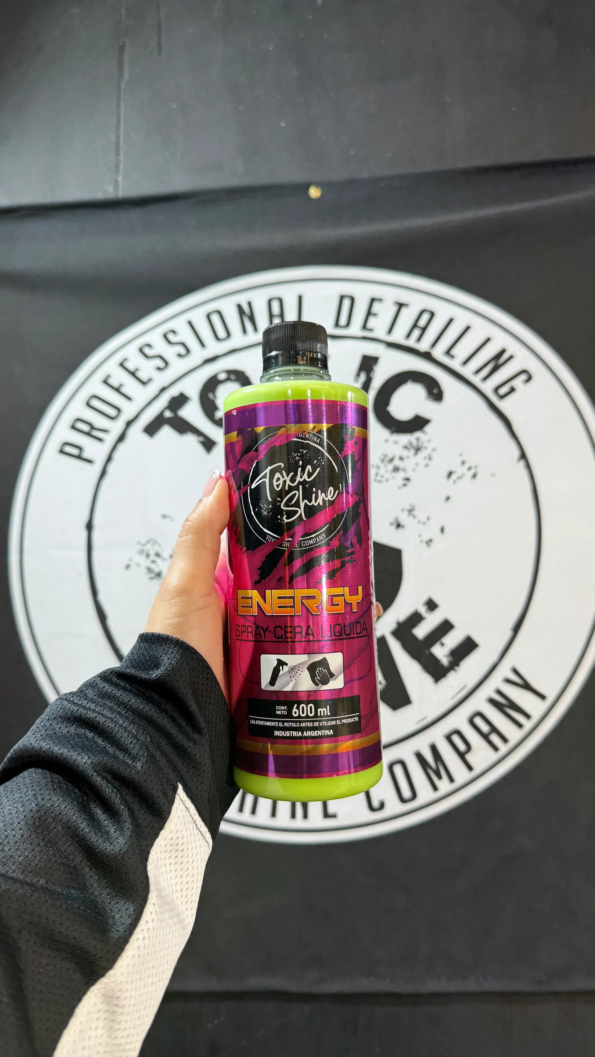 ENERGY CERA 600ML TOXIC SHINE