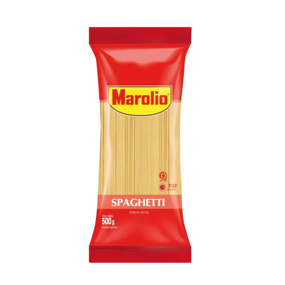 Fideos Marolio Spaghetti 500g