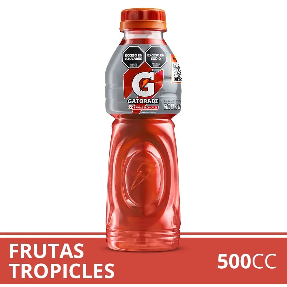 Bebida isotonica Gatorade Frutas Tropicales 500 ml