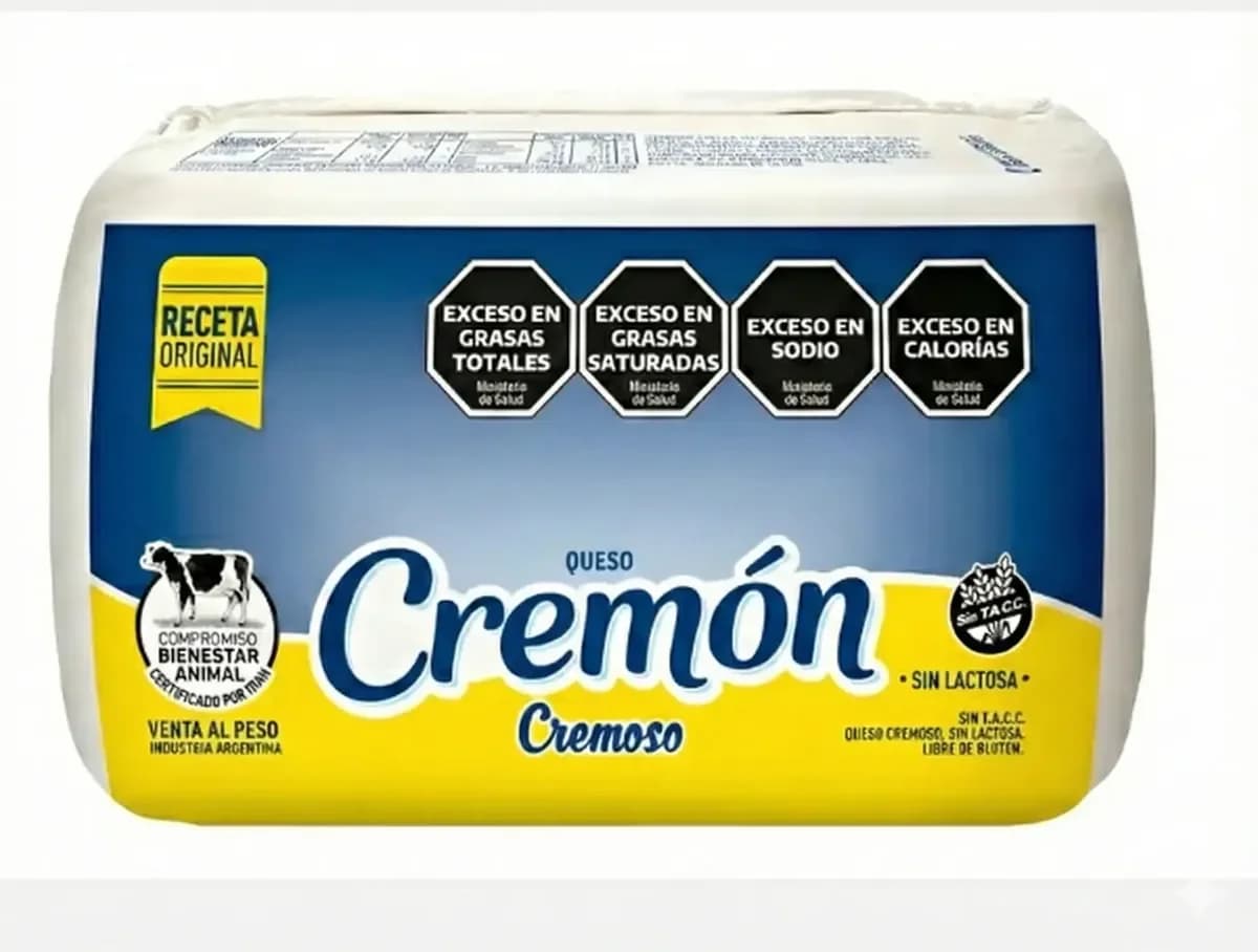 Pieza Queso Cremoso Cremon La Serenisima