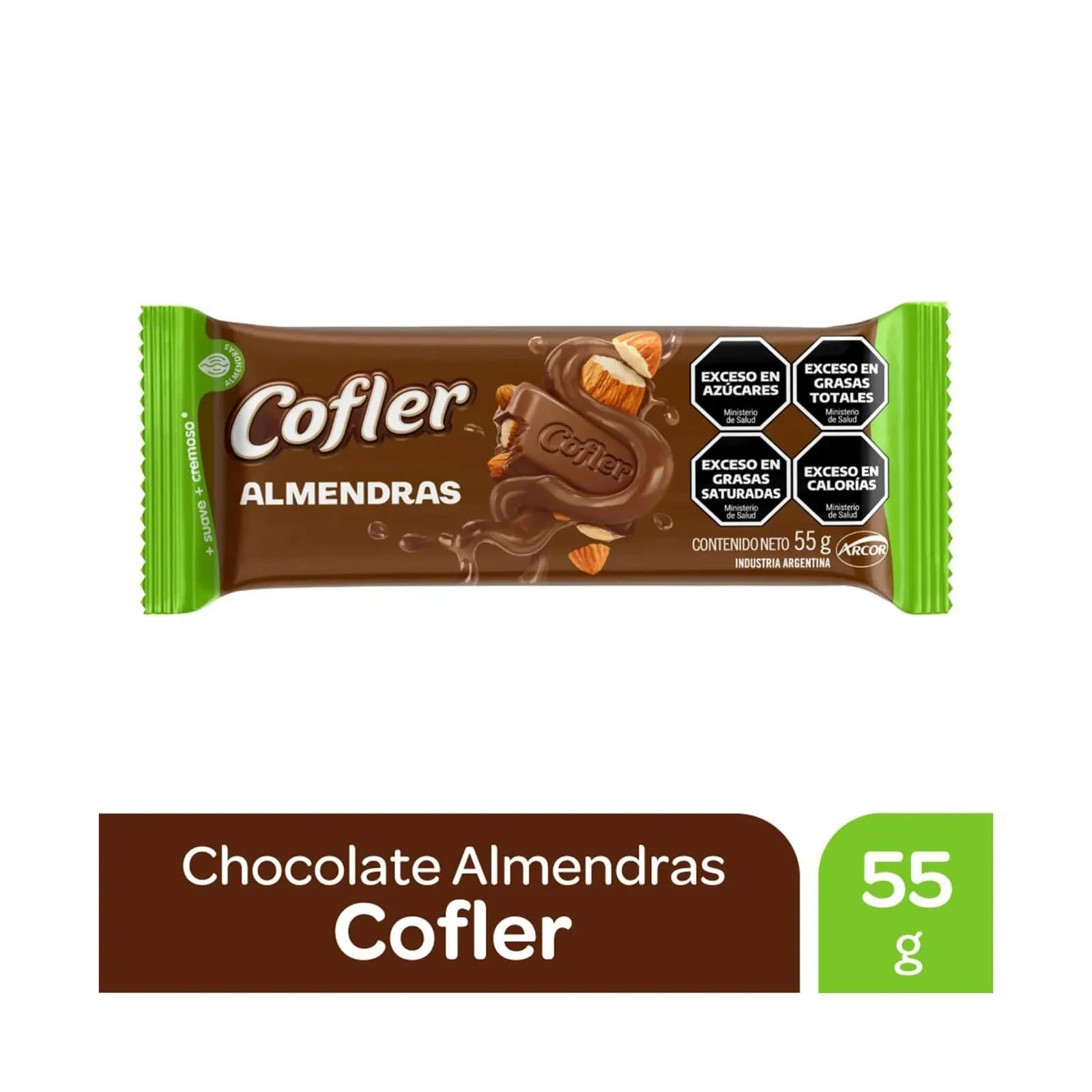 Chocolate Cofler con Almendras 55g