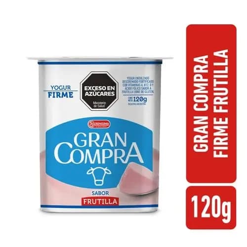 Yogurt firme Serenísima 120g