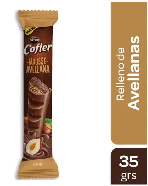 Chocolate Cofler Con Avellanas 35 Gr