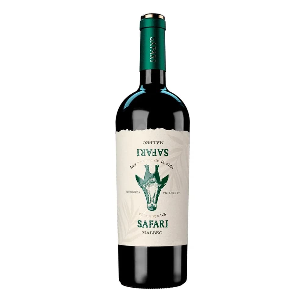 Vino Tinto Safari Malbec 750 Ml