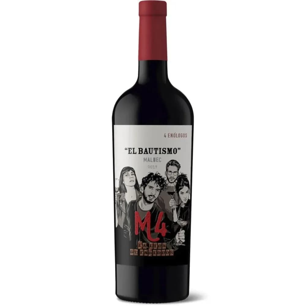 Vino Tinto Fino Malbec El Bautismo 750 ml