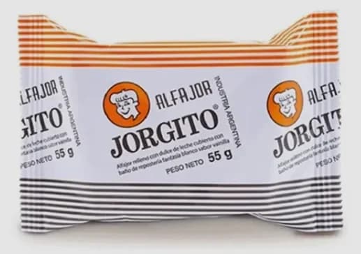 Alfajor Jorgito Blanco 55 Gr