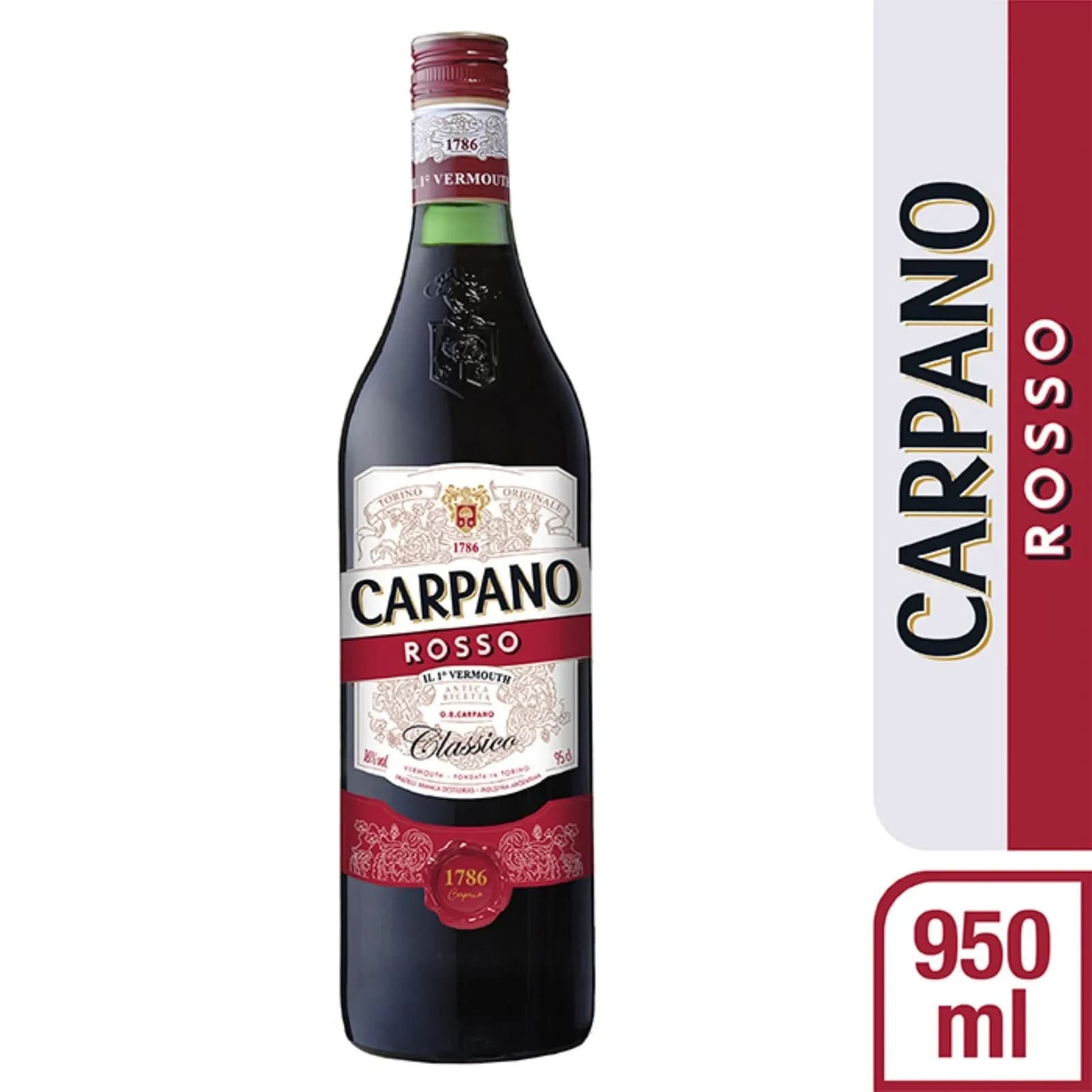 Vermouth Carpano Rosso 950 cc