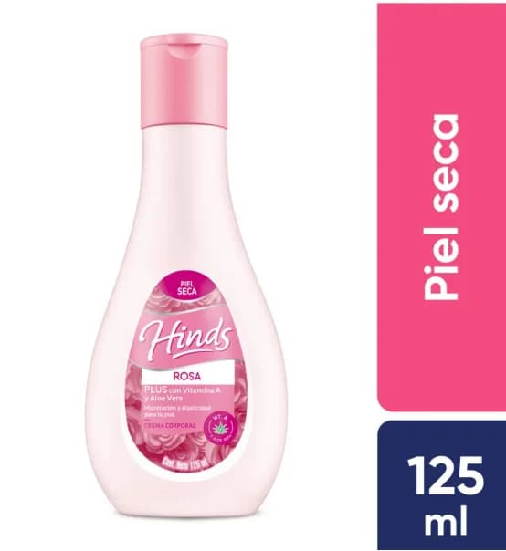 Crema corporal Hinds rosa 125 ml