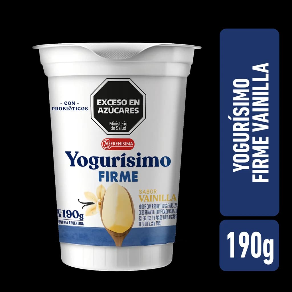 Yogurisimo Firme Vainilla 190g