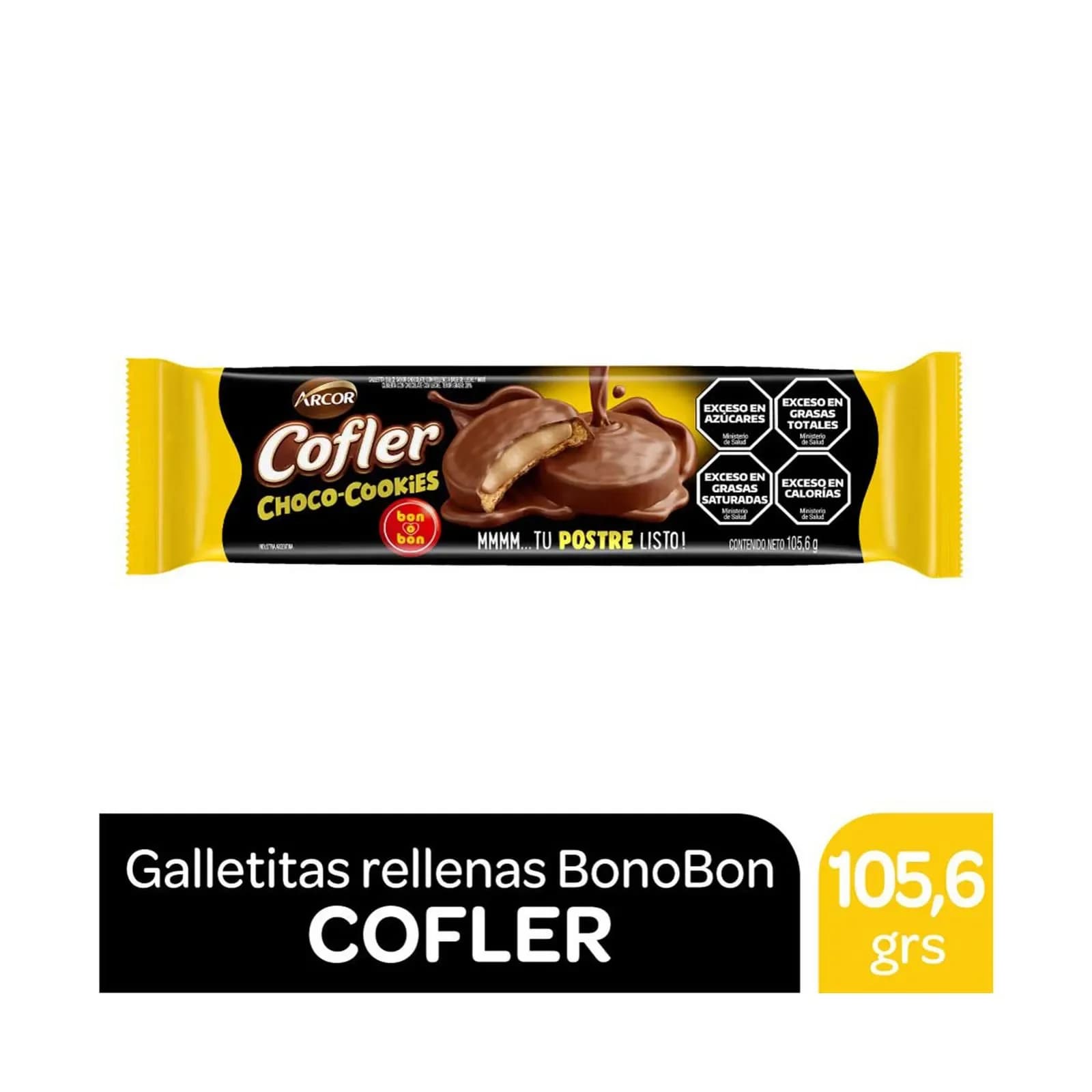 Galletitas Rellenas Bon o Bon Cofler 105.6 Grs