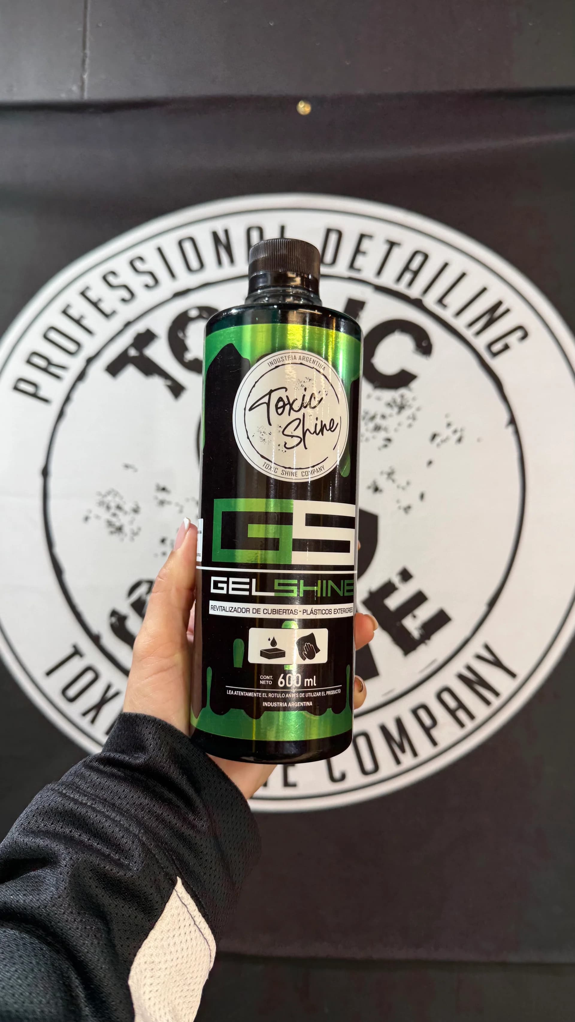 GEL SHINE 600ML TOXIC SHINE