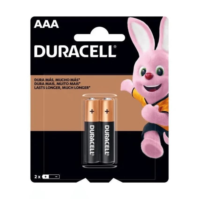 Pila AAA Duracell Pack x2