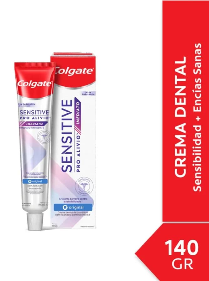 Colgate Pasta Dental Sensitive Pro Alivio Inmediato 140 Gr