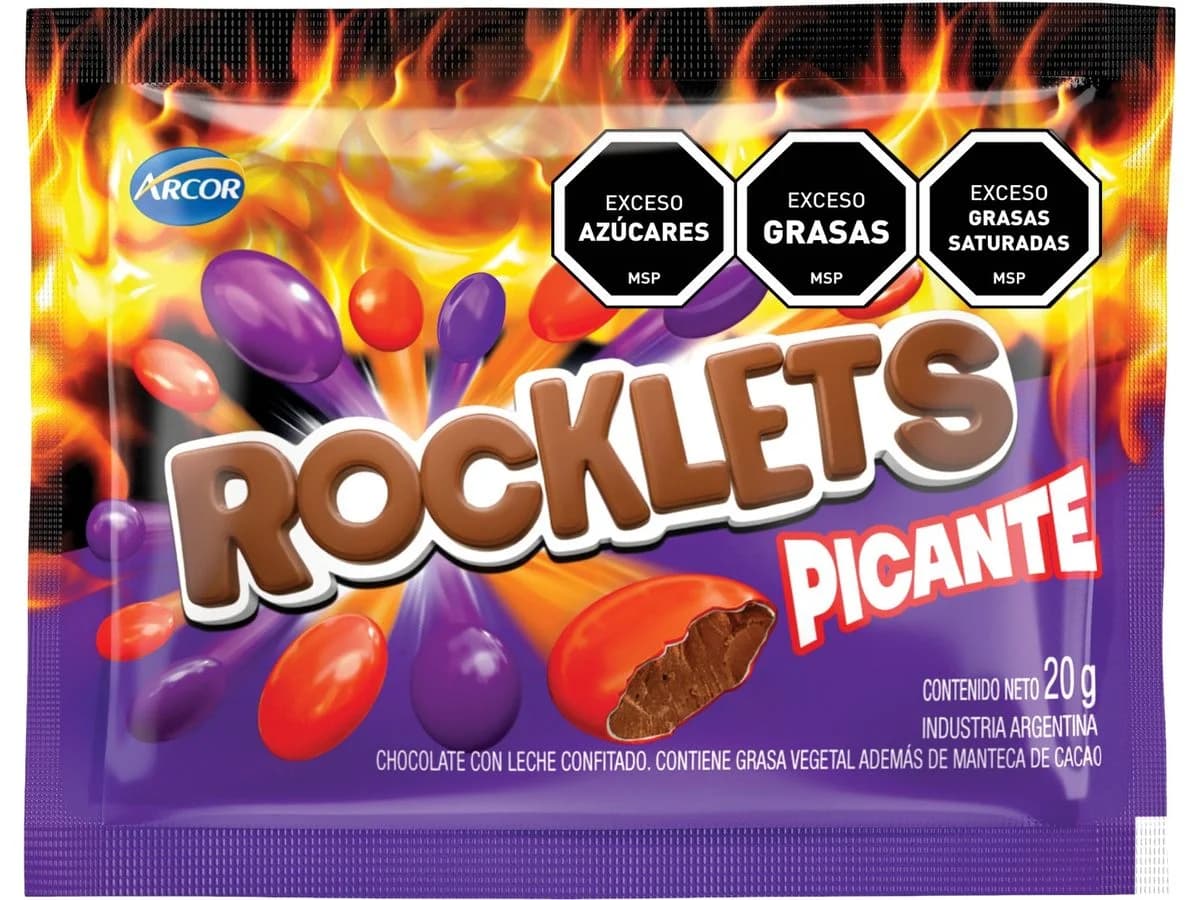 Rocklets Picante Chocolate 20 Grs