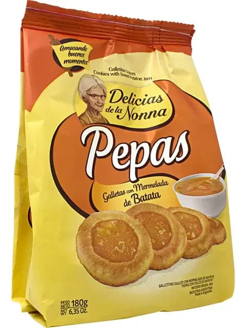 Galletitas Delicias de la Nonna Pepas con batata 180g