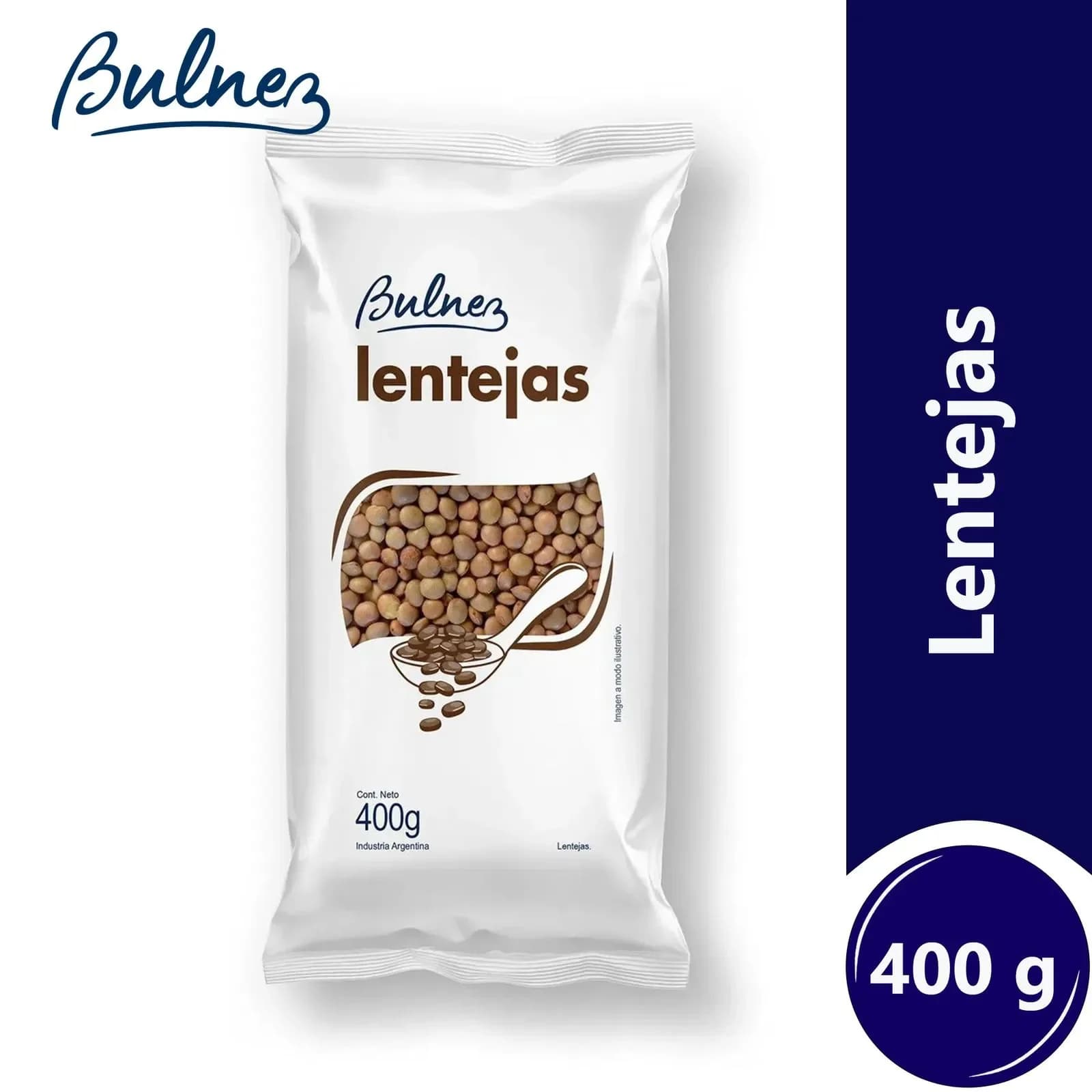 Lentejas secas Bulnez 400 Gr