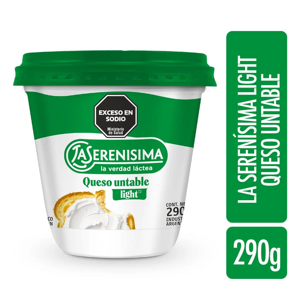 Queso blanco light La SerenÍsima Clásico 290 gr