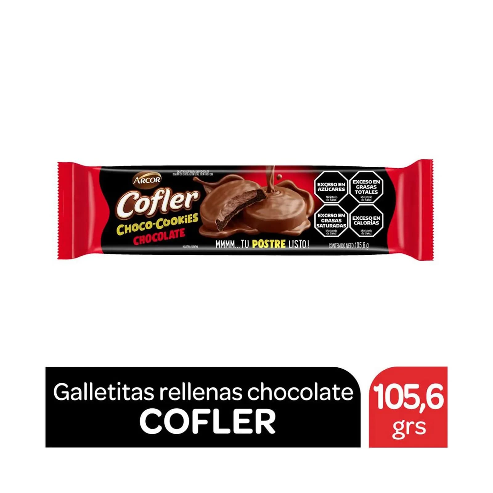 Galletitas de Chocolate Cookies Cofler 105.6 Grs
