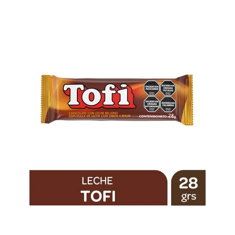 Tofi con Dulce de Leche 28 Gr