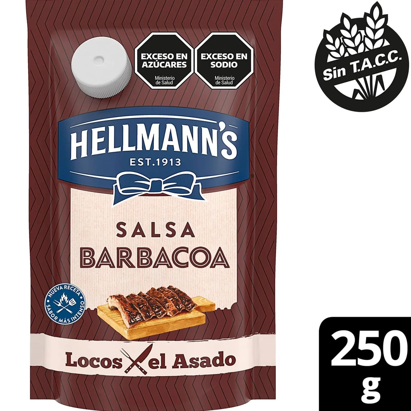 Salsa Barbacoa Hellmanns 250 Grs