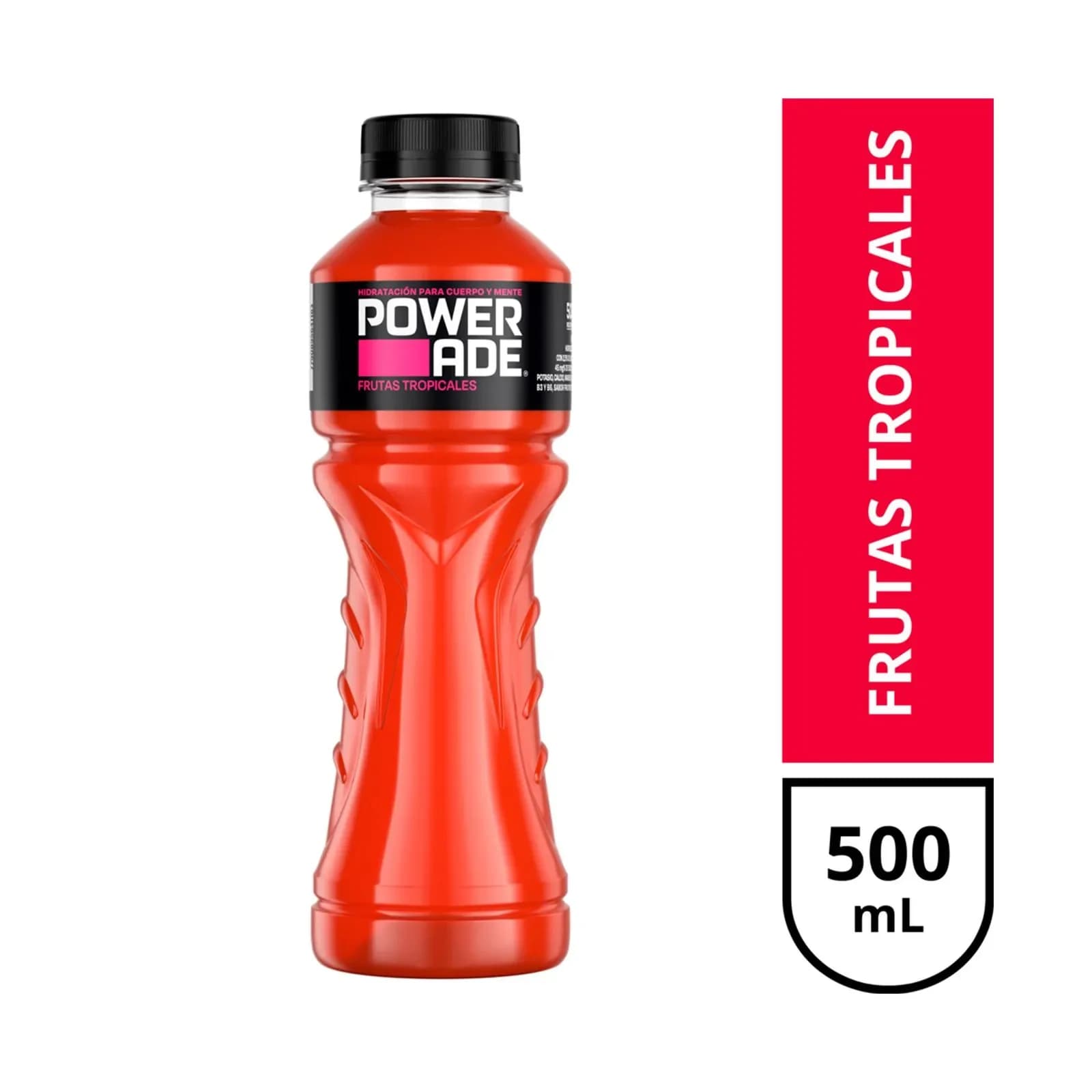 Bebida Isotonica Powerade Frutas Tropicales 500 ml