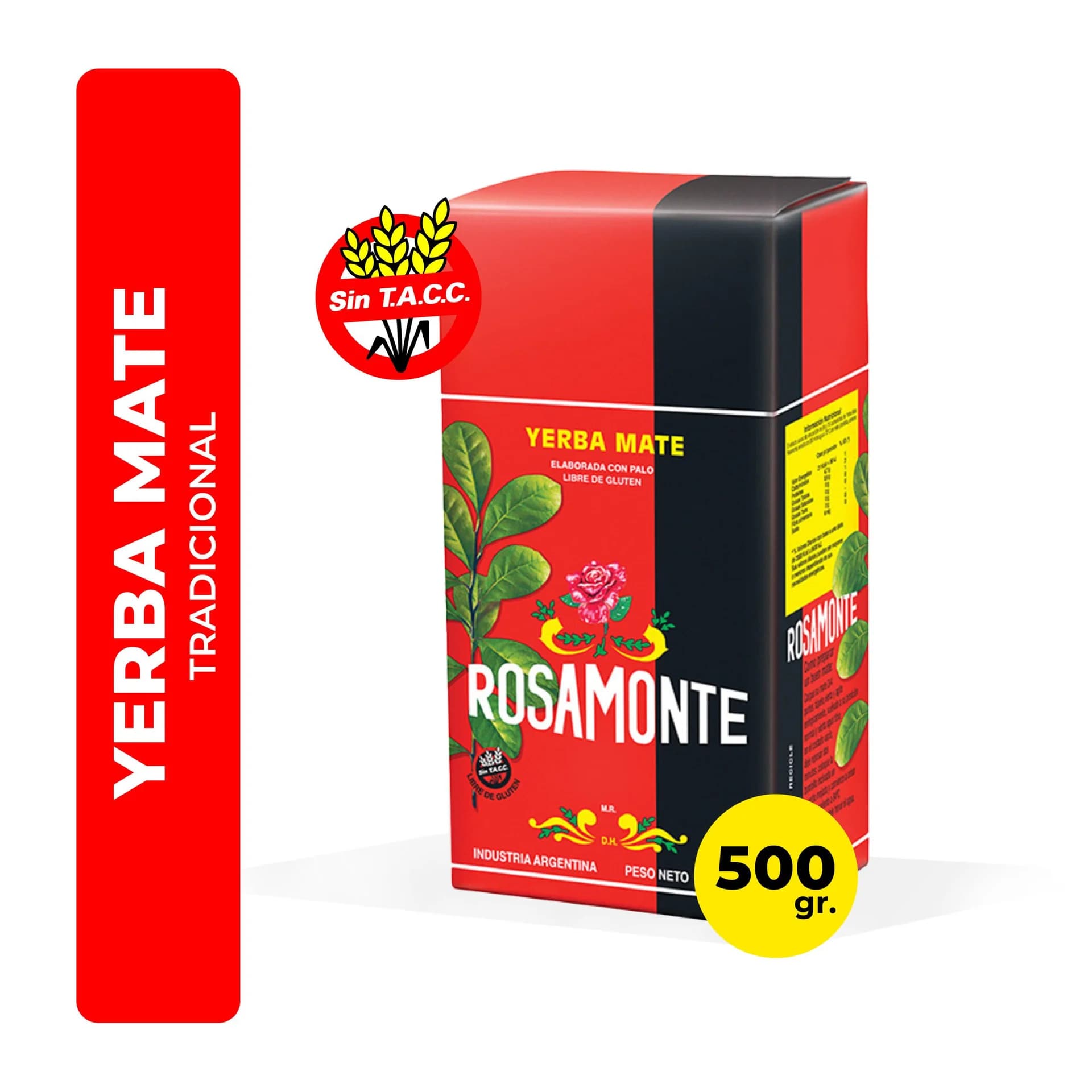 Yerba Rosamonte Tradicional 500Gr