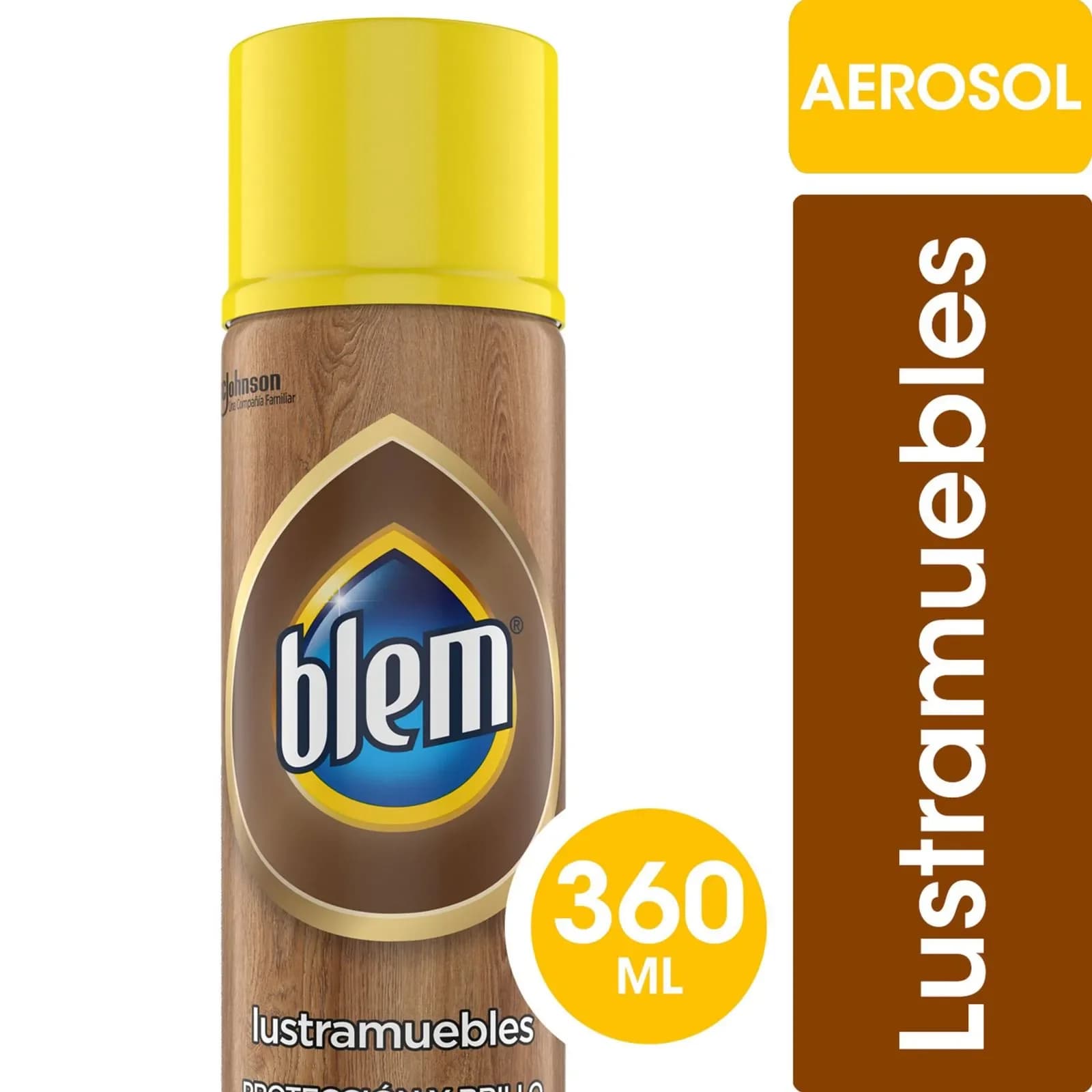 Lustramuebles Blem Brillo y Protección Original Aerosol 360ml
