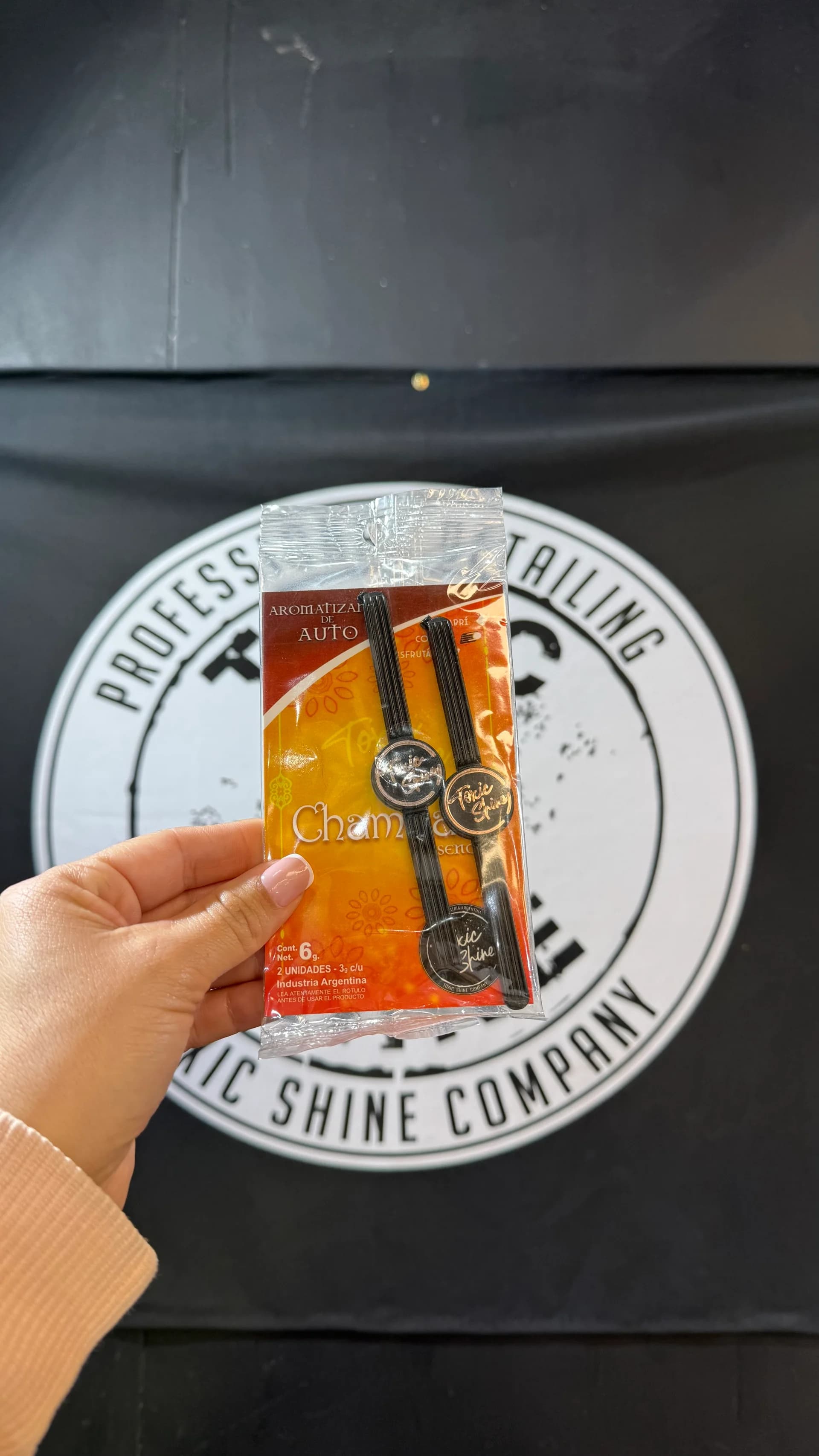 AROMATIZADOR VENTILACION CLIPS X2U TOXIC SHINE