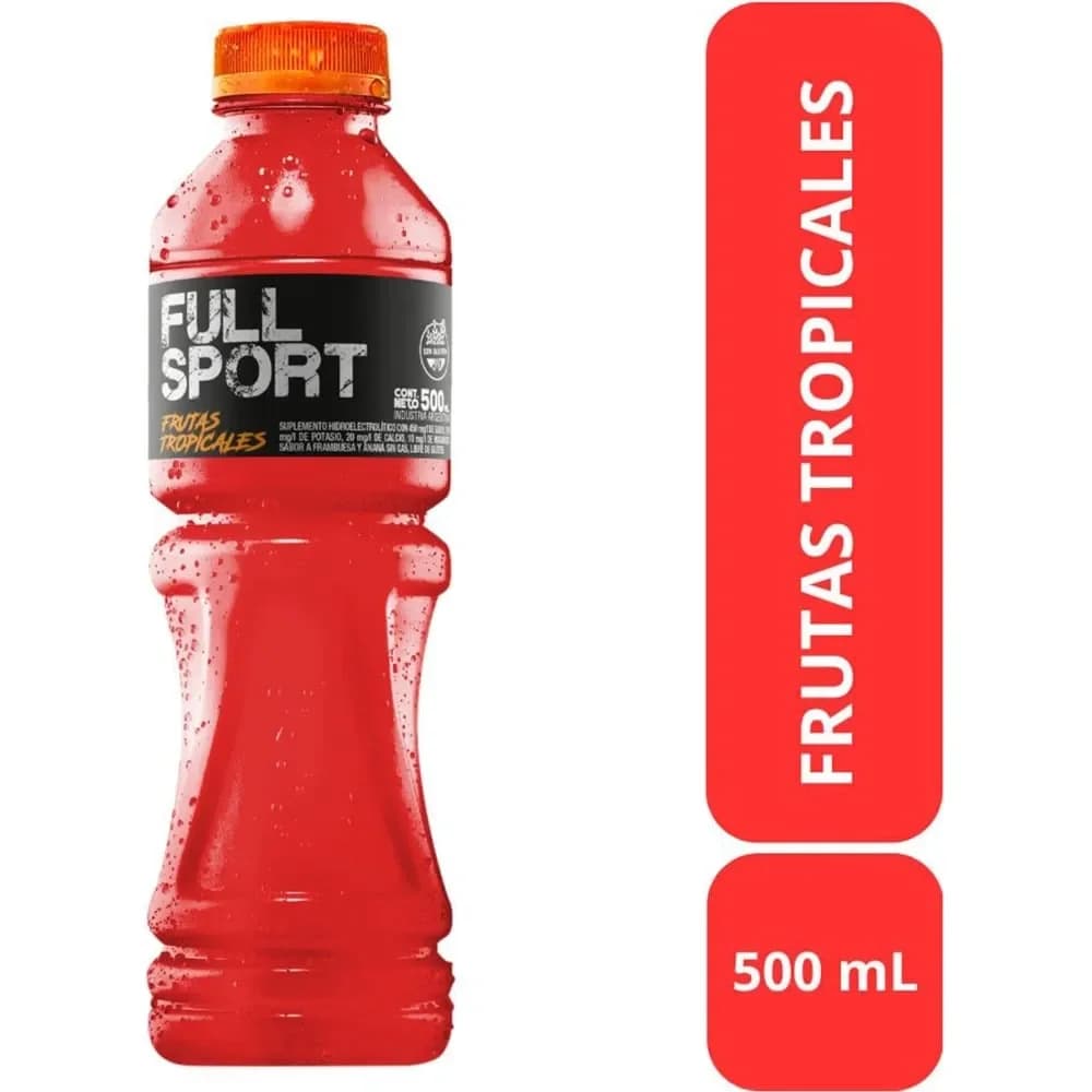 Isotonica Full Sport Frutas Tropicales 500 ml