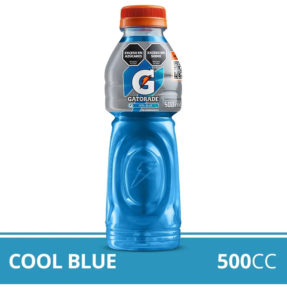 Bebida isotonica Gatorade Cool Blue 500 ml