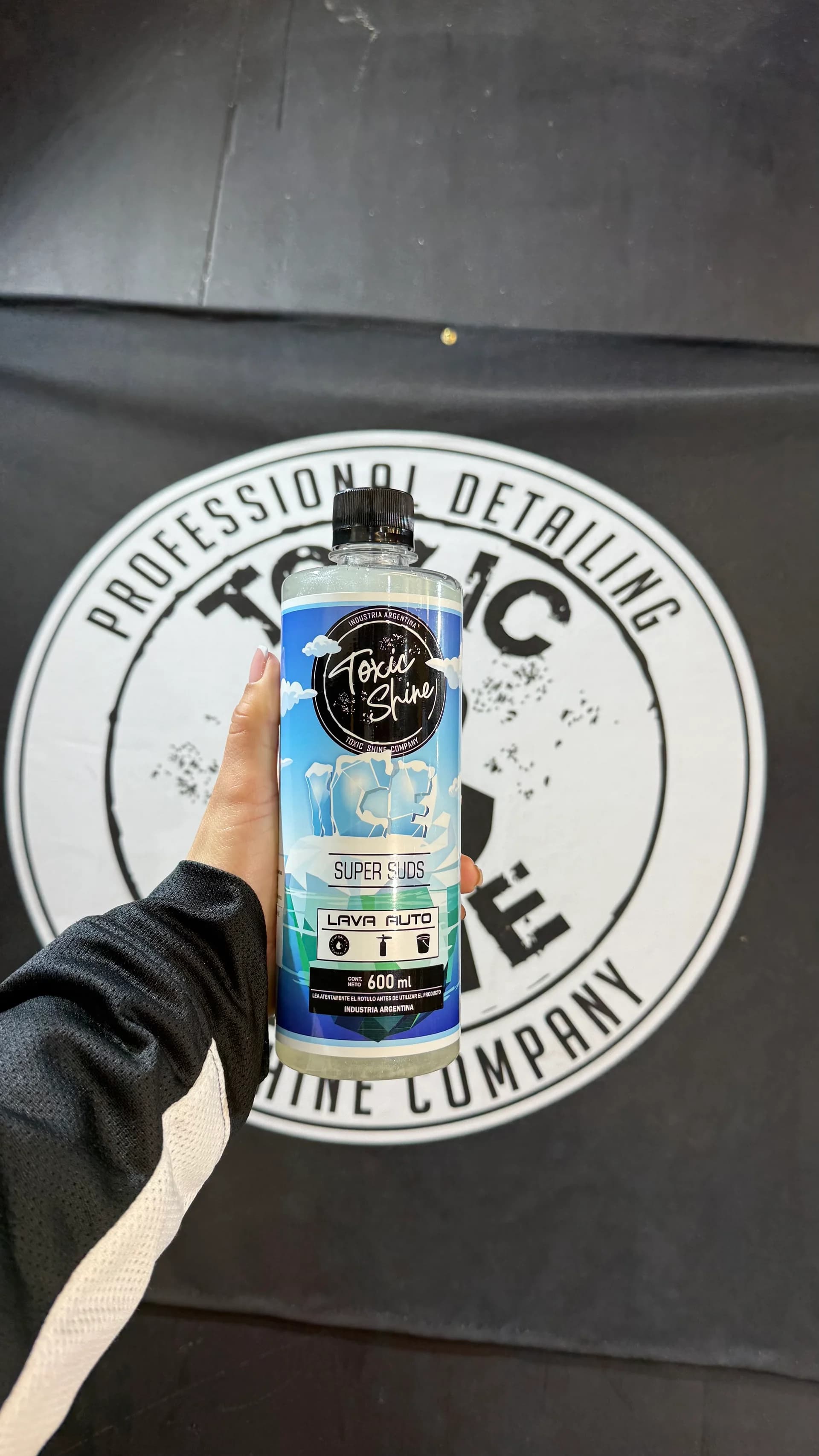 SHAMPOO ICE 600ML TOXIC SHINE