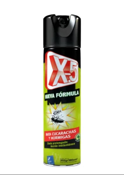 Insecticida X5 Mata Cuca-Hormigas 360ml