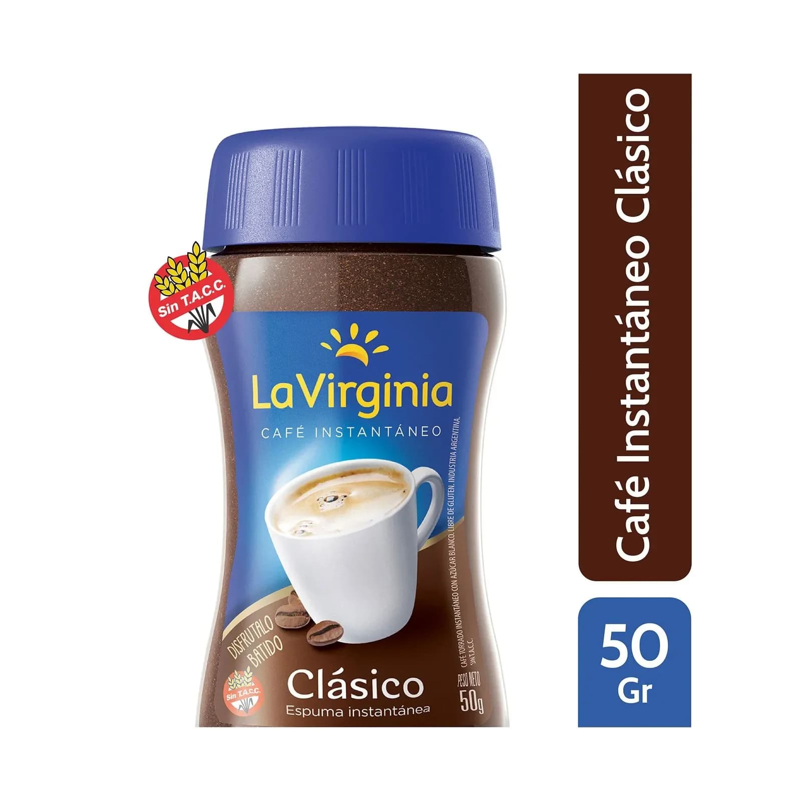 Cafe Instantáneo Clásico La Virginia 50g
