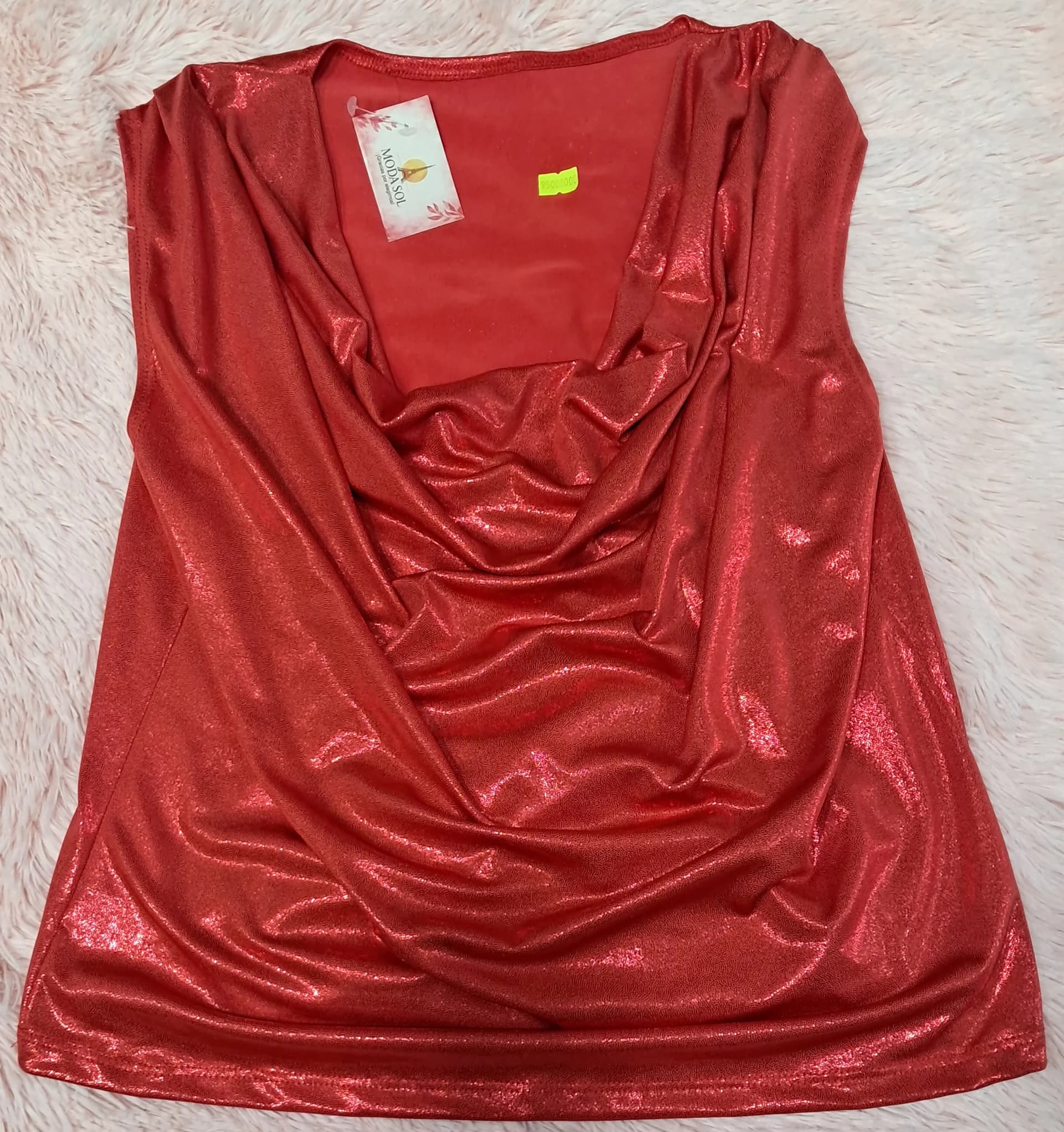 MUSCULOSA ELASTIZADA DE MUJER