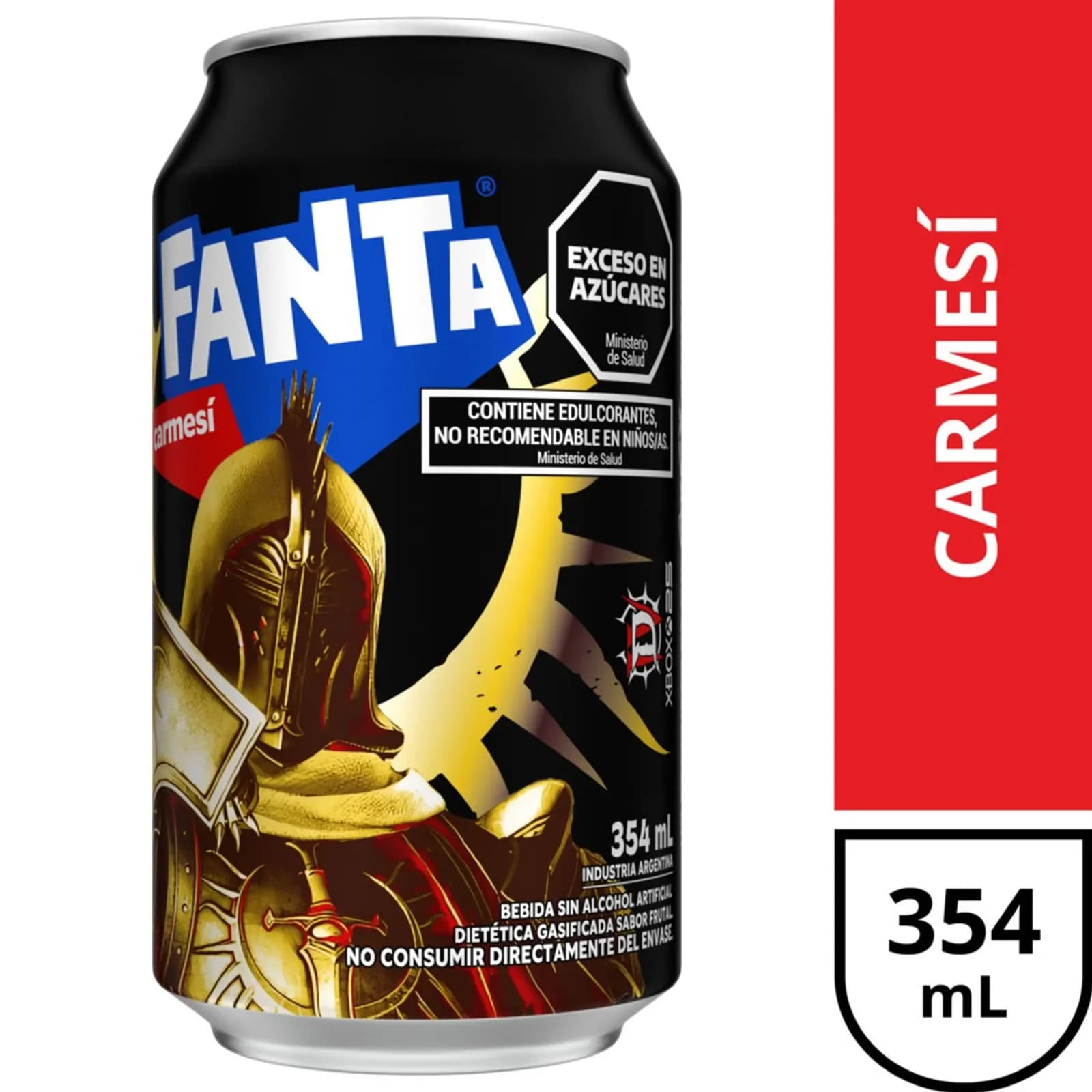 Gaseosa Carmesí Fanta en lata 354 ml