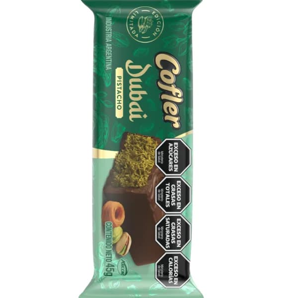 Cofler Dubai Pistacho 43 Gr